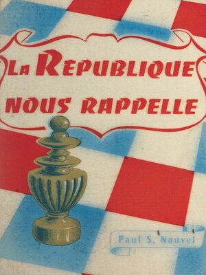 cover image of La République nous rappelle...